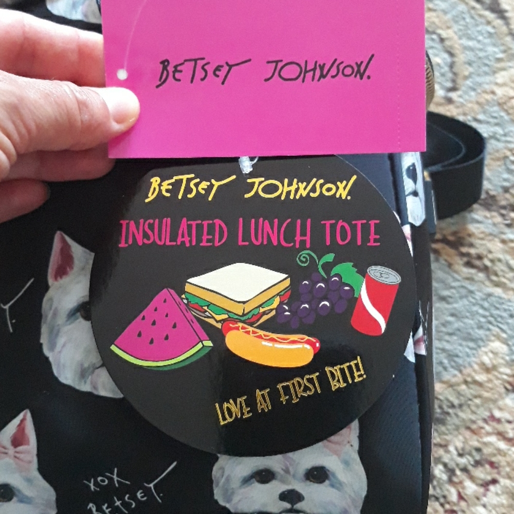 8x*Host Pick* Betsey Johnson cube lunch bag - Picture 7 of 16